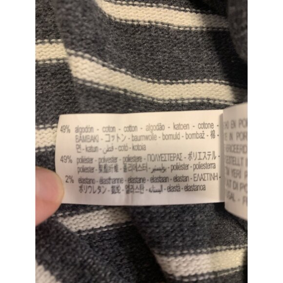 Zara Striped Cotton Crew Neck Nautical Sweater Size S - Picture 8 of 8